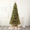 9ft. Pre-Lit Wisconsin Slim Snow Tip Pine Artificial Christmas Tree with Clear LED Lights
